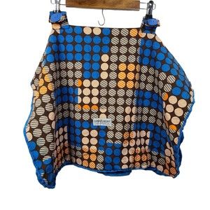 Universal Carseat Canopy Carseat Coverup Polka Dot Blue